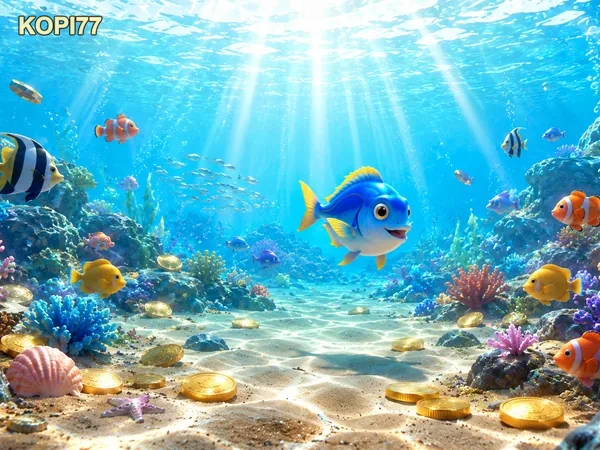 Tampilan permainan Star Fishing 2